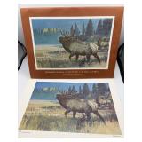 Remington's portfolio of big game Prints set of 12