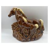Vintage horse TV lamp