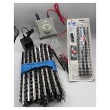 Bachmann train speed controller and track