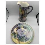 Bavaria pitcher & serving plate