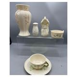 Beleek vase & more