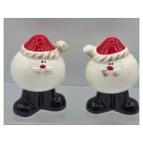 Holt Howard round Santa Claus S & P shakers