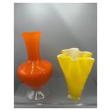 Art glass vases