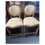 2 counter height chairs