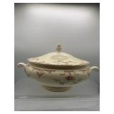 Vintage Noritake floral covered dish