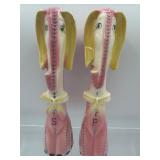 Anthropomorphic long neck elephant S&P shakers