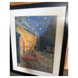Vincent van Gogh Cafï¿½ at night print