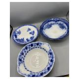Vintage England flow Blue bowls