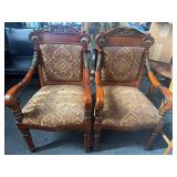 Louis XVI style armchairs