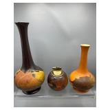 Royal Haeger table lighter & vases
