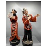 Hand painted vintage Japan figurines