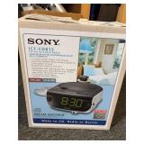 Sony FM AM CD Clock radio