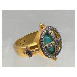 925 Silver CZ ring