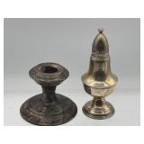 Weighted sterling salt shaker & more
