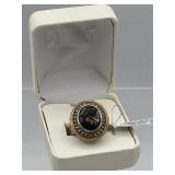 Sterling silver marcasite ring