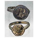 Ancient excavated rings