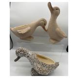 Vintage Royal Haeger duck planters