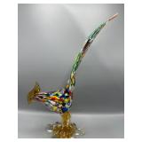 Murano ? art glass pheasant figure