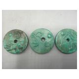 Chinese Fengshui stone discs
