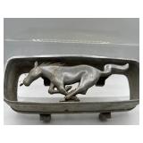 Vintage ford mustang grill emblem