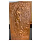 Vintage embossed copper decorative wall art