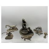 Pewter figures