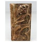 Stone Asian plaque