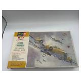 Vintage Revell B17 model