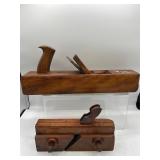Antique wooden planes