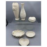 Lenox rose vases & more