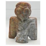 7.5' carved stone Chinese bird statue