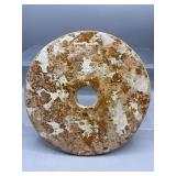 Chinese carved stone ritual disc