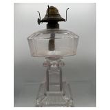 Antique  oil lamp base