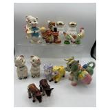Vintage mice salt & pepper & more