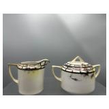 Vintage Nippon creamer & sugar