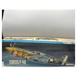Vintage Aurora Curtis P-40 model