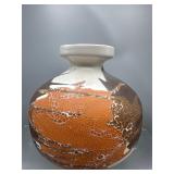 Royal Haeger earth wrap vase