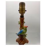 Vintage German bird lamp base