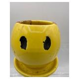 Vintage McCoy Happy face planter