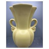 Haeger yellow vase