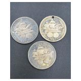 United States Colombian exposition half dollars
