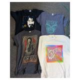 Phish and other band T-shirts