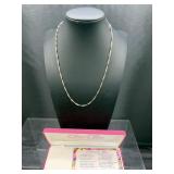 18 inch sterling silver necklace