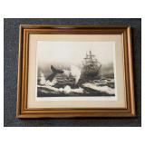 Signed Jack Coughlin etching first sighting