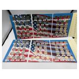 2 albums of US quarters