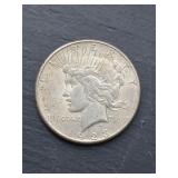 1923 silver peace dollar