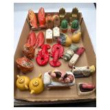 Vintage lobster & other salt & pepper shakers