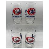 Vintage Cincinnati Reds glasses