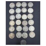 Mercury, Roosevelt and barber dimes