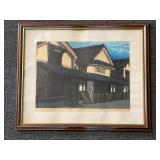 Signed Katsuyuki Nishijima Woodblock Print